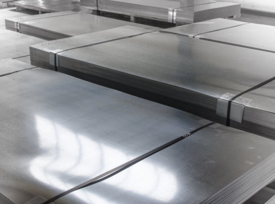 Stainless steel coils and sheets