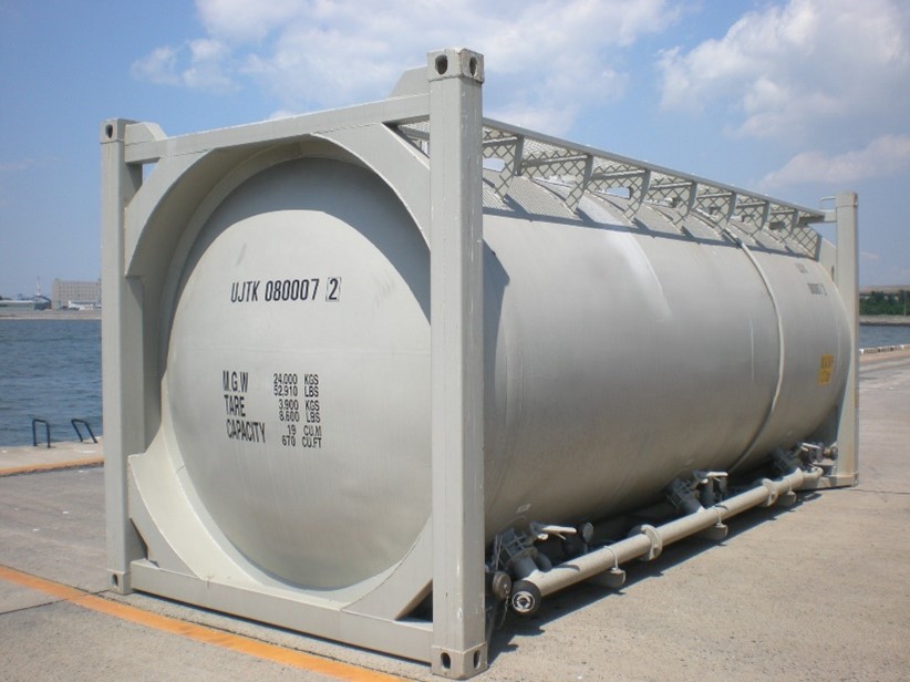 生石灰用タンクコンテナ